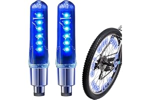 Bicycle Valve Stem Light 2 Pieces – Vibration Sensing Bicycle Tire Lighting