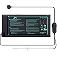 LERWAY Seedling Heating Mat with Digital Thermostat and NTC Probe 30W Warming Mat Waterproof Heat Mat for Plants Seedlings, Reptiles, Brewing Greenhouse Incubation 25.4cm x 50.8cm