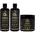 Oplus Botox Hair Treatment Kit – Shampoo, Conditioner, Hair Mask, and Serum (1500ml Total) | Nourishing Hair Care Set for Cleansing, Moisturizing, and Damage Repair