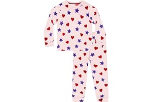 Harry Bear Childrens Fleece Pyjamas, Stars Girls And Boys Pyjama Sets, Super Soft Kids Pyjamas