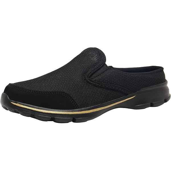 F Fityle Chaussures Hommes Slip On Mule Sneakers Casual - Mocassins Baskets Légères Pour Travail, Shorts Et Voyage, Taille 43