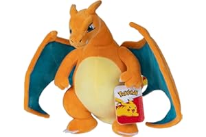 Bandai - Pokémon - Peluche Dracaufeu (Charizard) 30 cm - Peluche Pokémon Toute Douce - JW3723