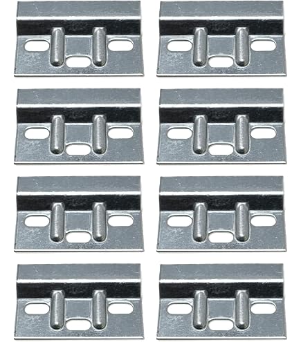 Piedini Regolabili Per Cucina GTV 150 Mm - Nero, Coppia, Gambe Per Armadi E Carcasse
