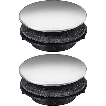 2 Pcs Chromed Brass Kitchen Sink Hole Cover 50mm Kitchen Sink Tap