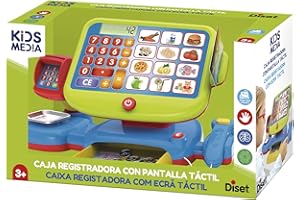 Diset - Caja registradora, Juguete Que estimula el Juego simbólico para niños a Partir de 3 años