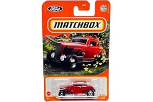 Matchbox 1932 Ford Coupe 8/100 (rosso) rosso