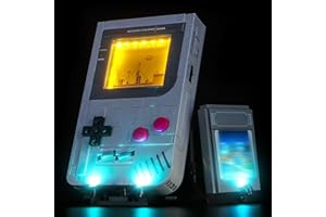 LocoLee Licht-Kit Kompatibel mit Lego 72046 Game Boy (Kein - Lego-Set) Dekorative Beleuchtung Set Compatible with Lego Game Boy