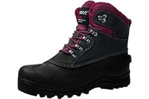 riemot Stivali Uomo Donna Invernali Scarpe Neve Stivaletti Foder Antiscivolo Caldo Imbottiti Trekking Boots 37-47