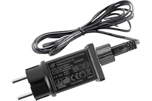 Kalolary Adaptador Inflable 12V 1/2/1,5A Clase 2 IP44 Transformador Impermeable, Fuente de Alimentación con Cable para Luces LED y Decoraciones de Jardín, Repuesto para Inflables de Navidad