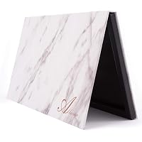 Dansib Magnetische Make-up-Palette Meerjungfrau Design – 2 Stück Mit Spiegel & 36 Metallaufklebern