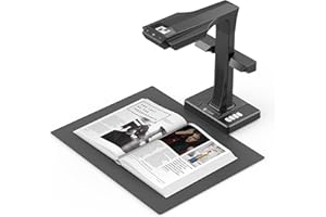 ‎CZUR CZUR ET16 Plus Dokumentenscanner, Professional Buchscanner für Max A3 Größe,16Megapixels Kamera, Kompatibel mit macOS und Windows, OCR für über 180 Sprachen