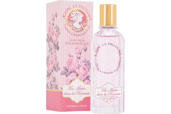 JEANNE EN PROVENCE - Eau De Parfum Boisée Et Floral Femme - Un Matin Dans La Roseraie - Ingrédients D'Origine Naturelle - Fabriqué En France - Flacon 60 ml