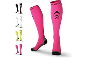 RYMORA Compression Socks for Men and Women - for Sports, Running, Flying, Work & More