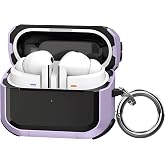 Teknoft Samsung Galaxy Buds 3 Pro, Buds 3 ve Buds 3 FE ile Uyumlu Darbelere Karşı Ultra G&uuml;&ccedil;l&uuml; &Ccedil;ift Renkli Sert Kenarlı Mat Si