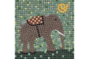 ALEA MOSAIC Kit Loisirs Créatifs Adultes, Créez Votre Propre Art en Mosaïque, pour Débutants 20cm India