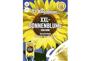 N.L.CHRESTENSEN XXL- Sonnenblume King Kong Samen, Saatgut