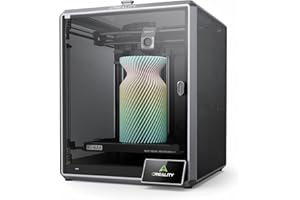 Creality K1 Max Stampante 3D, 600 mm/s di Velocità Massima, Livellazione Automatica, Doppio Raffreddamento, Volume di Costruzione 300x300x300 mm, per Aziende, Uffici e Fai-da-te