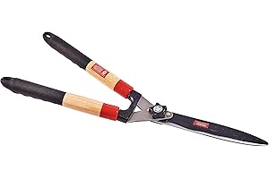 AMTECH Flostream Ltd Am-Tech Deluxe Cisailles de Jardin avec Lames en téflon et Manches en Bois