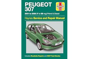 Peugeot 307 Petrol & Diesel (01 - 08) Haynes Repair Manual