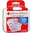 JOHNSON & JOHNSON First Aid to Go Kit 12 Items 1 Each (Pack of 3)
