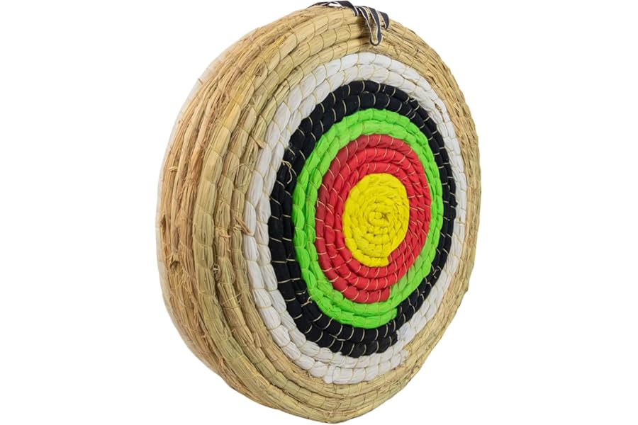 NITEHAWK Traditional Round Solid Straw, 5 Layer 50cm Natural Archery Target, Hunting & Shooting Practice