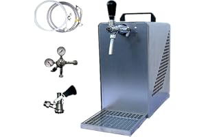 BieTal® Bierzapfanlage Bierkühler Zapfanlage mit Kühlung 30 Liter/h - SET - Typ S - OHNE CO2