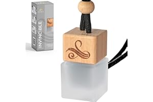 Invictis Car Air Freshener for Men with Vent Clip | Automotive Air Freshener with Invictus Fragrance | Strong Automotive Perfume Freshener | Odour Eliminating Car Air Fresheners - INVINCIBLE by Perfa