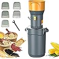 SONLED Electric Grain Mill Grinder, 25/50L Electric Corn Grinder, 1300W Wheat Grain Grinder with 5 Filter Modes, Cereals Pulverizer for Farm Grain Mills, Dry Feed, Cereal, Home Grinding 25L