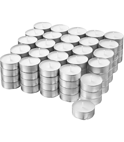 IKEA Sinnlig Candele Profumate Alla Vaniglia - Set Da 120 Lumini, Profumo Dolce E Accogliente - Foto 7