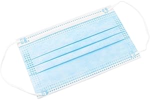 MARARDI Mascarillas Higiénicas Niños [Pack 30 Piezas] Homologadas Alta Filtración con Pinza Nasal Ajustables Plegables [No Reutilizables] Desechables 3 Capas