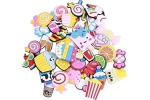 Modloan Shoe Charms,Shoe Decorations Charms for Women Girls Boys Adults DIY Decorative Shoe Buckles Birthday Gift