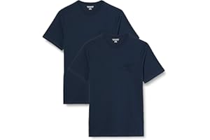 Amazon Essentials Koszulka Mężczyźni Regular-fit Short-sleeve Crewneck Pocket T-shirt, Pack of 2 (2 w zestawie)