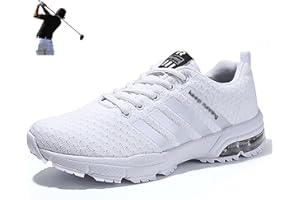 BOEBIZ Chaussures de golf respirantes pour homme - Pour toutes les saisons - Pour la course à pied et l'exercice - Taille L - 39-46