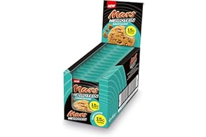 Mars – Cookie High Protein – Salted Caramel (12x60g) – 15g de protéines par cookie – Parfait après l’entraînement ou comme encas – Haute teneur en protéines – Faible en sucre – Saveur caramel salé