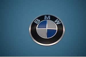 BMW Emblema, Cerchio in Lega, con Logo Centrale Adesivo, 70 Mm (36136758569), Nuovo