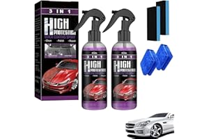 Yiokii High Protection Car Spray Newbeeoo 3 in 1 Car Coating Spray Car Coating Spray Car Scratch Repair Spray, Car Ceramic Coating Agent, Nano Spray for Cars