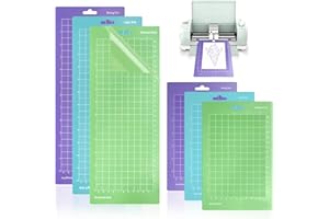 XUHN 6 Piezas Alfombrillas de Corte 5,5x14/5,5x8,5 Pulgada Alfombrilla de Corte Tapete, Tapetes de Corte Adhesivos (Agarre Estándar, Agarre Ligero, Agarre Fuerte)