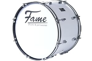 Fame Grosse caisse fanfare 20"x12", avec sangle & batte - Grosse caisse de marche