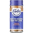 Fody Foods Vegan Taco Seasoning, Flavorful Grilling Seasoning, Low Fodmap Certified, Sensitive Recipe, Gut & IBS Friendly, 2.6 Ounce