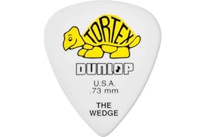 JIM DUNLOP Púas Tortex Wedge 0,73mm Saco de 12