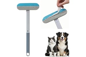 AOKLEY 3 In 1 Tierhaarentferner 2025 Neuer Katzenhaarentferner Hundehaarentferner Fusselrolle Tierhaare Fusselbürste für Kleidung Teppiche Bettwäsche Möbel Multifunktions Pet Hair Remover (1)
