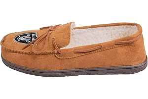 Forever Collectibles UK FOCO FOCO NFL American Football Las Vegas Raiders Moccasin Slipper Large