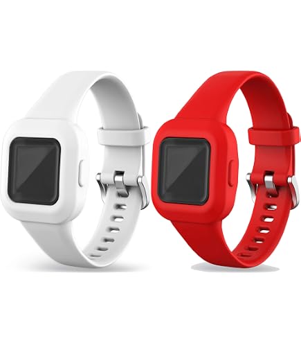 Chofit Cinturini compatibili con Garmin Vivofit Jr.3, cinturino di ricambio regolabile in morbido silicone colorato per bambini dai 4 anni in su, per smartwatch Vivofit jr.3