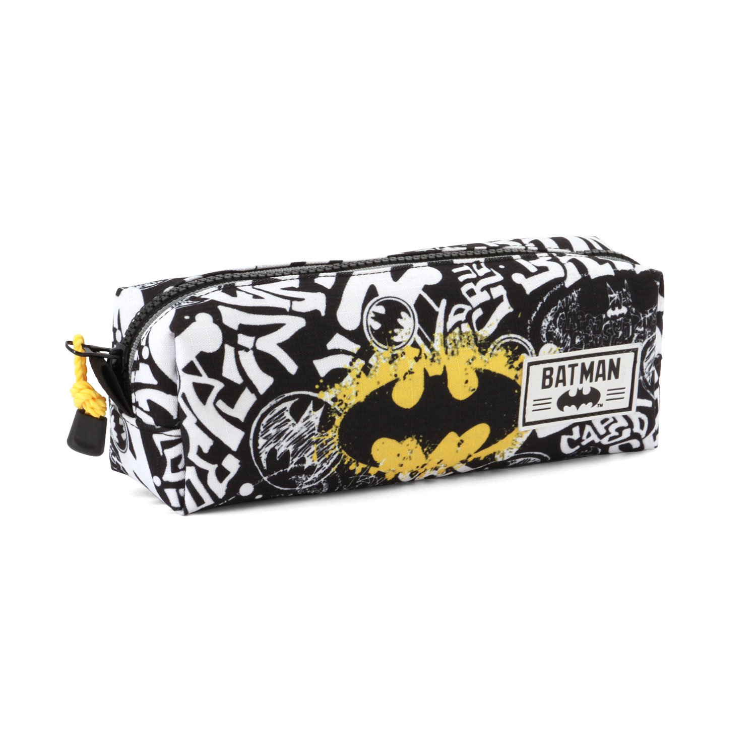 Karactermania-Batman-Tagsignal-Square-Pencil-Case-Federmppchen-22-cm-Grau-Grey