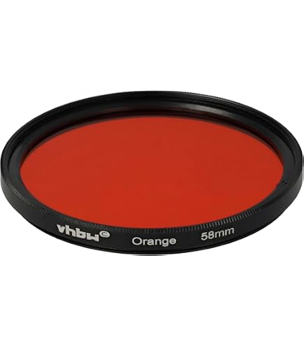 DHD DIGITAL Marken 40,5mm Farbfilter Rot Full Filter Markenfilter 40,5 Mm