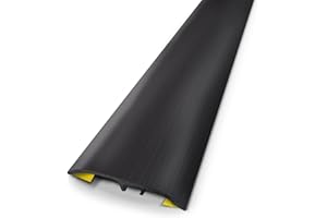 Gerflor 3M 631020D Seuil universel Alu Brosse 83 cm x 3,7 cm, Noir