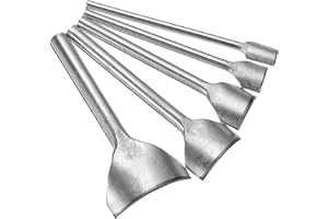 QUARKZMAN 5 st bågform läder stansare, 10 mm-40 mm, båge läderskärare, bältesögla, böjd järnstans för att göra bälten, plånbö