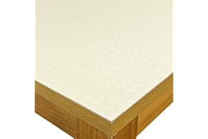 Karina Home 180cm x 90cm Heat Resistant Cream Table Protector
