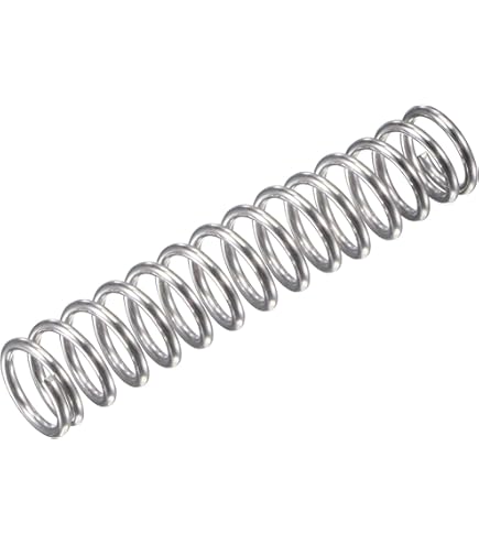 Compression Spring, 5 Pack 304 Stainless Steel, 8mm OD, 0.7mm Wire, 20mm Length