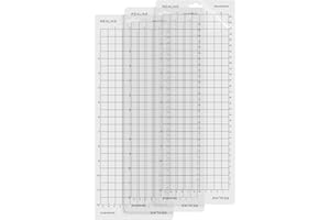 Realike Tappetino da taglio Standard Grip per macchina da taglio e scrittura Cricut Joy, 11,4 x 30,5 cm, ricambio, adesivo, 3 tappetini